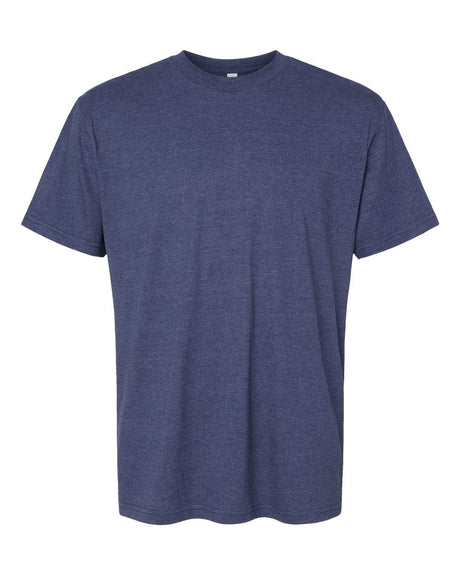 American Apparel Unisex CVC Tee. 2001CVC - Heather Indigo