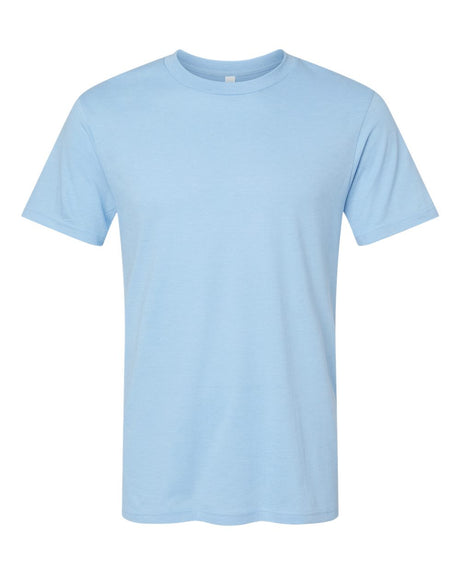 American Apparel Unisex CVC Tee. 2001CVC - Heather Light Blue