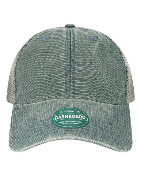 LEGACY Dashboard Trucker Cap. DTA - Blue Steel/ Grey