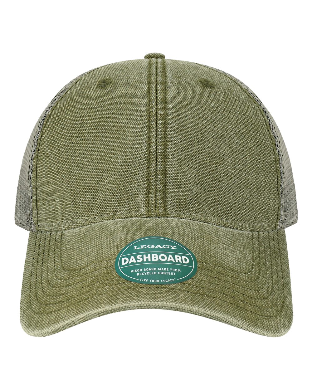 LEGACY Dashboard Trucker Cap. DTA - Olive/ Grey