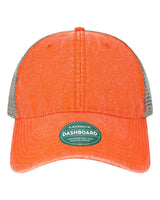 LEGACY Dashboard Trucker Cap. DTA - Orange/ Grey