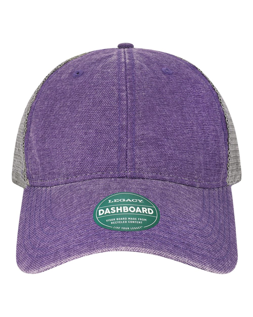 LEGACY Dashboard Trucker Cap. DTA - Purple/ Grey
