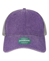 LEGACY Dashboard Trucker Cap. DTA - Purple/ Grey