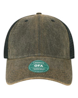 LEGACY Old Favorite Trucker Cap. OFA - Black/ Black