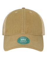 LEGACY Old Favorite Trucker Cap. OFA - Khaki/ Khaki