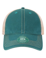 LEGACY Old Favorite Trucker Cap. OFA - Marine Blue/ Khaki
