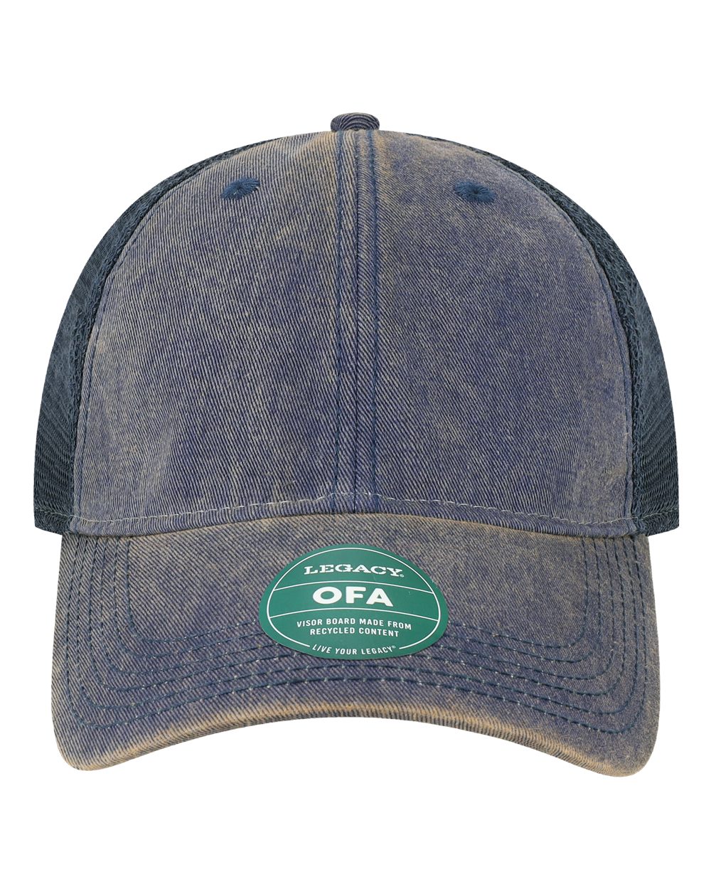 LEGACY Old Favorite Trucker Cap. OFA - Navy/ Navy