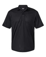 Paragon Men's Saratoga Performance Mini Mesh Polo. 100 - Black