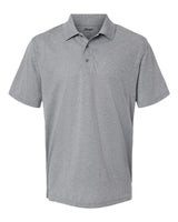 Paragon Men's Saratoga Performance Mini Mesh Polo. 100 - Heather Grey