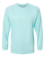 Paragon Unisex Long Islander Performance Long Sleeve T-Shirt. 210 - Aqua Blue