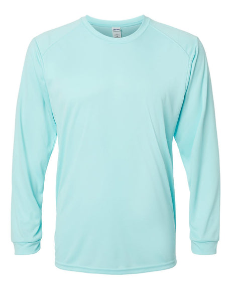 Paragon Unisex Long Islander Performance Long Sleeve T-Shirt. 210 - Aqua Blue