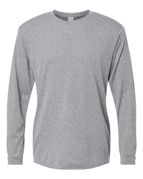 Paragon Unisex Long Islander Performance Long Sleeve T-Shirt. 210 - Heather Grey