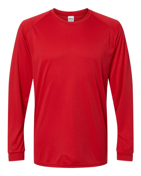 Paragon Unisex Long Islander Performance Long Sleeve T-Shirt. 210 - Red