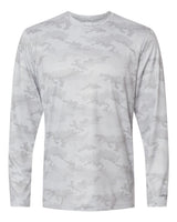 Paragon Unisex Pompano Performance Camo Long Sleeve T-Shirt. 217 - Aluminum