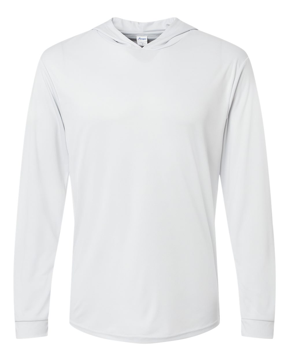Paragon Unisex Bahama Performance Hooded Long Sleeve T-Shirt. 220 - Aluminum