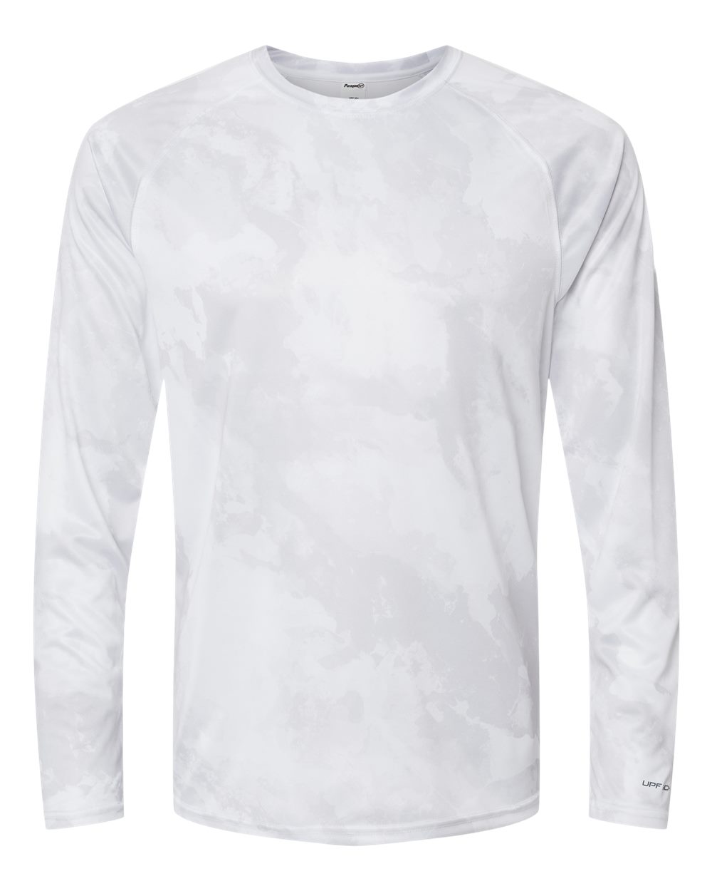 Paragon Unisex Cabo Camo Performance Long Sleeve T-Shirt. 228 - White