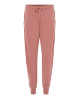 Independent Trading Co. Women's California Wave Wash Sweatpants. PRM20PNT - Dusty Rose