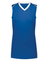 Augusta Sportswear Girls' Rover Jersey. 1688 - Royal/ White