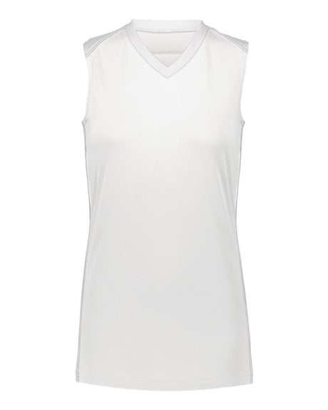 Augusta Sportswear Girls' Rover Jersey. 1688 - White