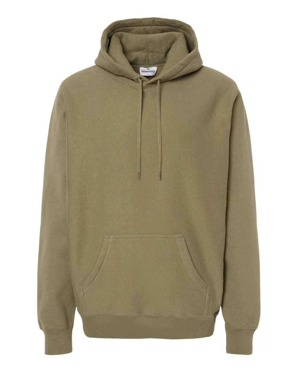 Independent Trading Co. Unisex Legend Premium Heavyweight Cross-Grain Hooded Sweatshirt. IND5000P - Olive