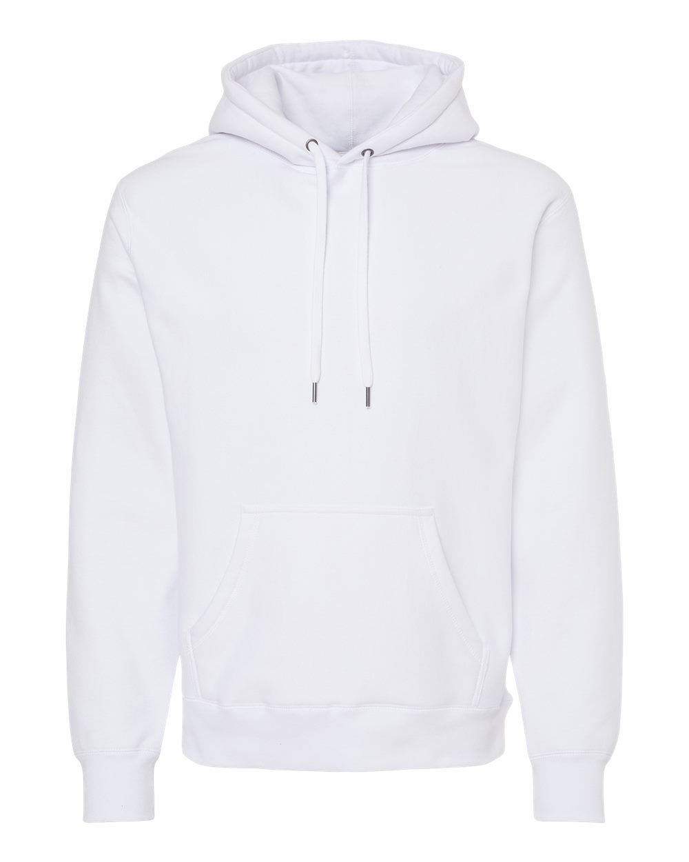 Independent Trading Co. Unisex Legend Premium Heavyweight Cross-Grain Hooded Sweatshirt. IND5000P - White