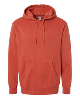 Independent Trading Co. Unisex Midweight Pigment-Dyed Hooded Sweatshirt. PRM4500 - Pigment Amber