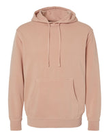 Independent Trading Co. Unisex Midweight Pigment-Dyed Hooded Sweatshirt. PRM4500 - Pigment Dusty Pink