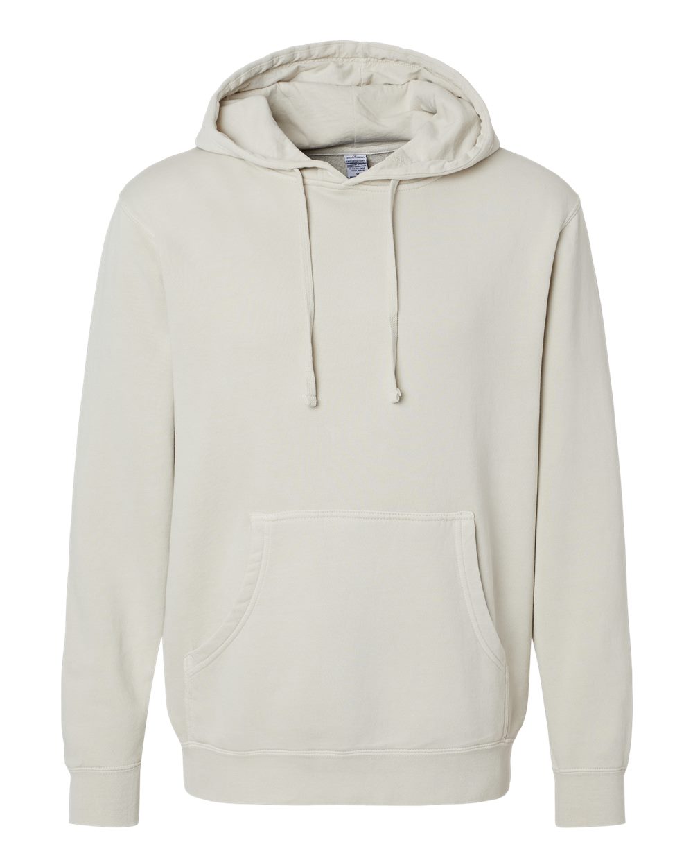 Independent Trading Co. Unisex Midweight Pigment-Dyed Hooded Sweatshirt. PRM4500 - Pigment Ivory