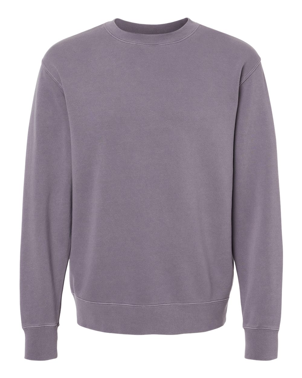 Independent Trading Co. Unisex Midweight Pigment-Dyed Crewneck Sweatshirt. PRM3500 - Pigment Plum