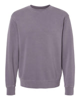 Independent Trading Co. Unisex Midweight Pigment-Dyed Crewneck Sweatshirt. PRM3500 - Pigment Plum