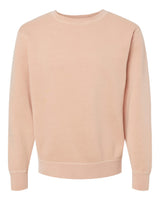 Independent Trading Co. Unisex Midweight Pigment-Dyed Crewneck Sweatshirt. PRM3500 - Pigment Dusty Pink
