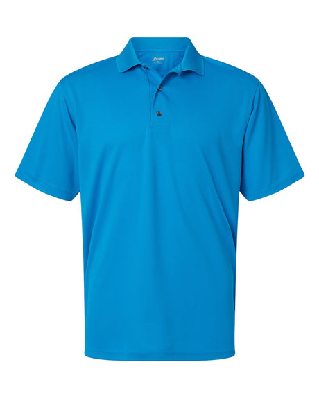 Paragon Men's Saratoga Performance Mini Mesh Polo. 100 - Turquoise