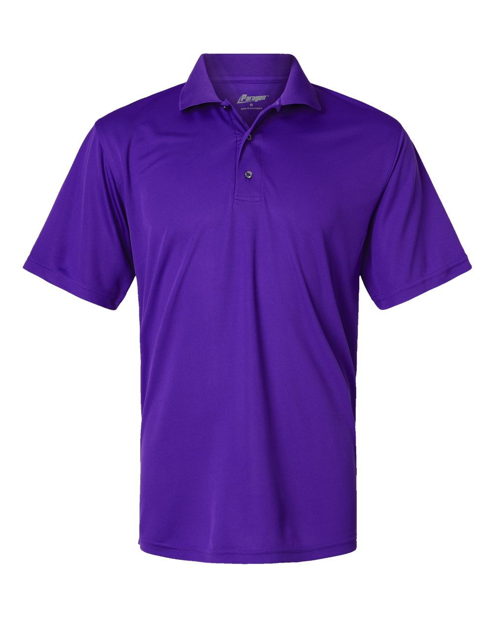 Paragon Men's Saratoga Performance Mini Mesh Polo. 100 - Purple