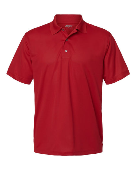Paragon Men's Saratoga Performance Mini Mesh Polo. 100 - Cardinal