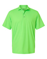 Paragon Men's Saratoga Performance Mini Mesh Polo. 100 - Neon Lime