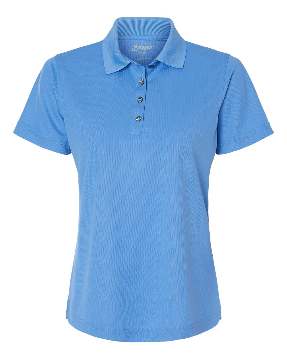 Paragon Women's Saratoga Performance Mini Mesh Polo. 104 - Bimini Blue