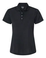 Paragon Women's Saratoga Performance Mini Mesh Polo. 104 - Black