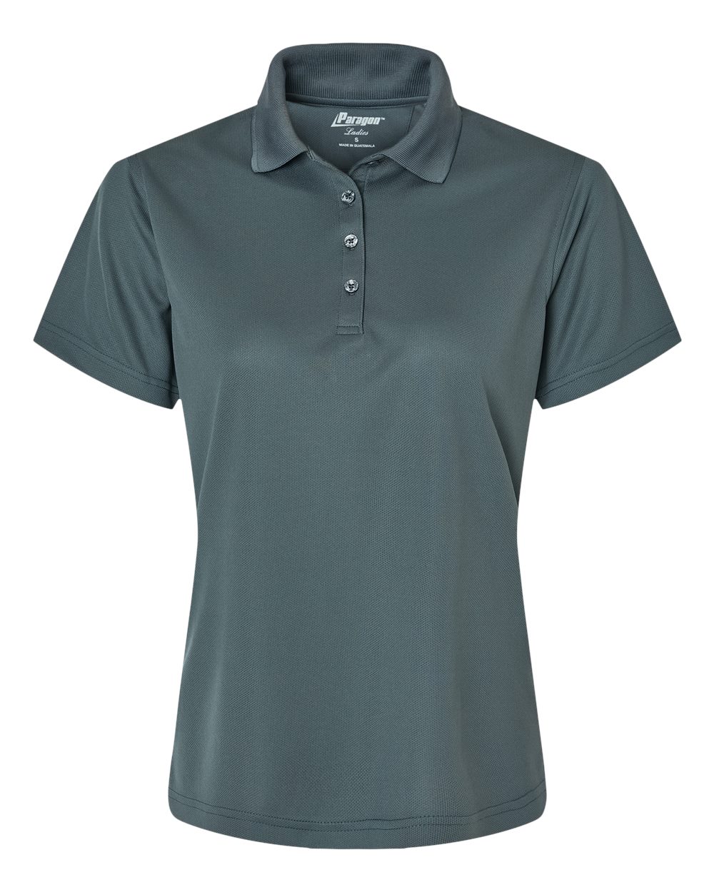 Paragon Women's Saratoga Performance Mini Mesh Polo. 104 - Carbon
