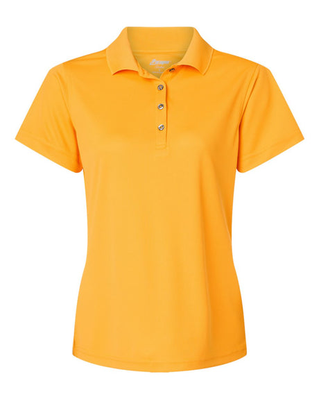Paragon Women's Saratoga Performance Mini Mesh Polo. 104 - Gold