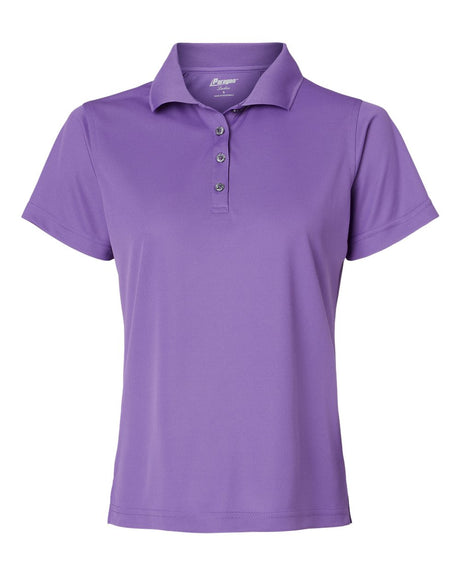 Paragon Women's Saratoga Performance Mini Mesh Polo. 104 - Grape