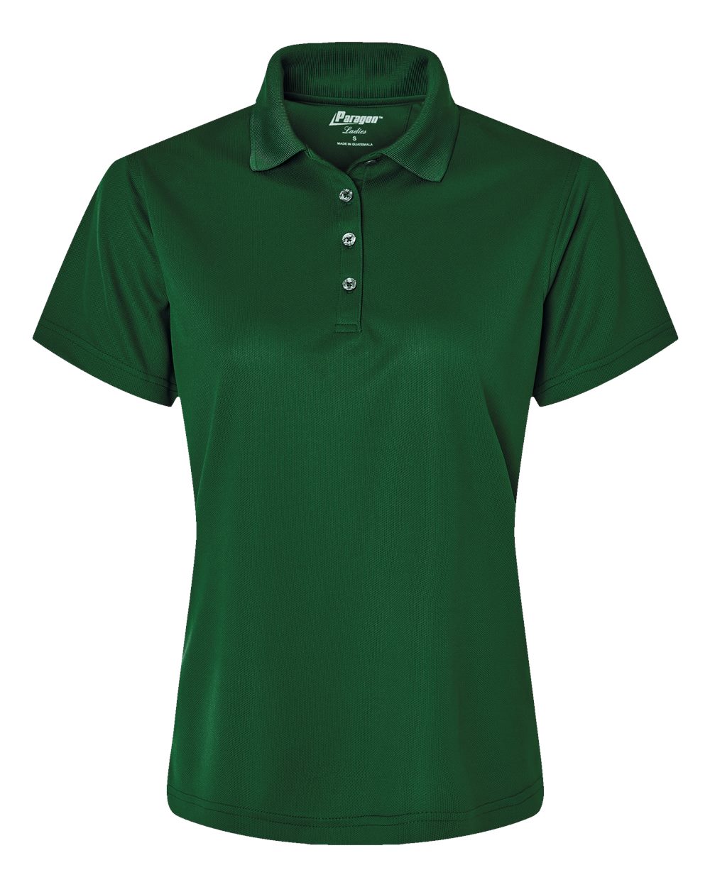 Paragon Women's Saratoga Performance Mini Mesh Polo. 104 - Hunter Green