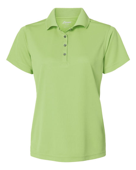 Paragon Women's Saratoga Performance Mini Mesh Polo. 104 - Kiwi