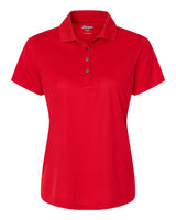 Paragon Women's Saratoga Performance Mini Mesh Polo. 104 - Red