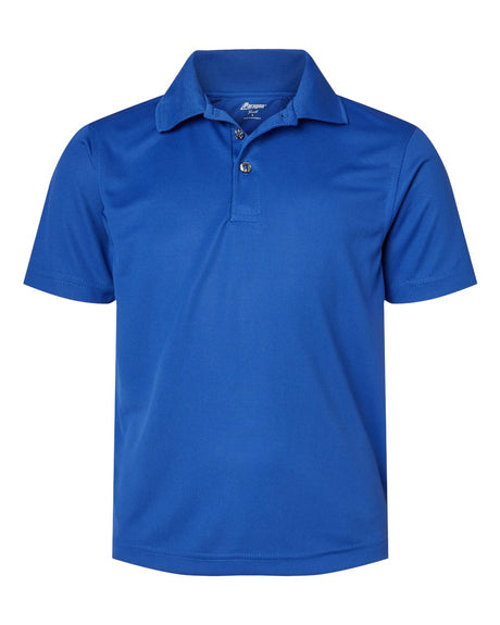 Paragon Youth Saratoga Performance Mini Mesh Polo. 108Y - Royal