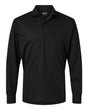 Paragon Men's Prescott Long Sleeve Polo. 110 - Black