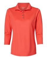 Paragon Women's Lady Palm Three-Quarter Sleeve Polo. 120 - Melon