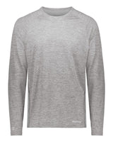 Holloway Men's Electrify CoolCore® Long Sleeve T-Shirt. 222570 - Athletic Grey Heather