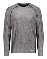 Holloway Men's Electrify CoolCore® Long Sleeve T-Shirt. 222570 - Black Heather