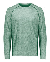 Holloway Men's Electrify CoolCore® Long Sleeve T-Shirt. 222570 - Dark Green Heather