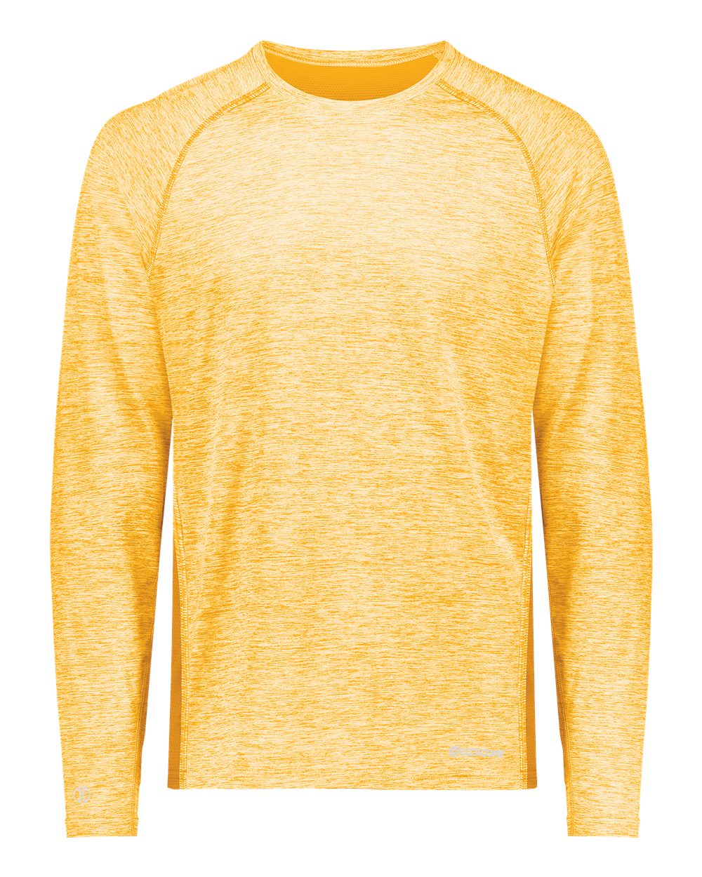 Holloway Men's Electrify CoolCore® Long Sleeve T-Shirt. 222570 - Gold Heather